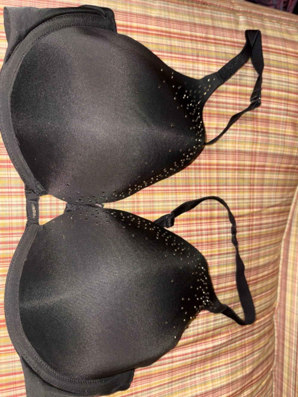 Victoria's Secret Black Embellished T-Shirt Bra